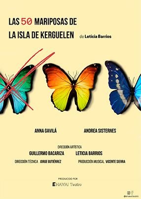 Las_50_mariposas_de_la_isla_de_Kerguelen_Godot_cartel